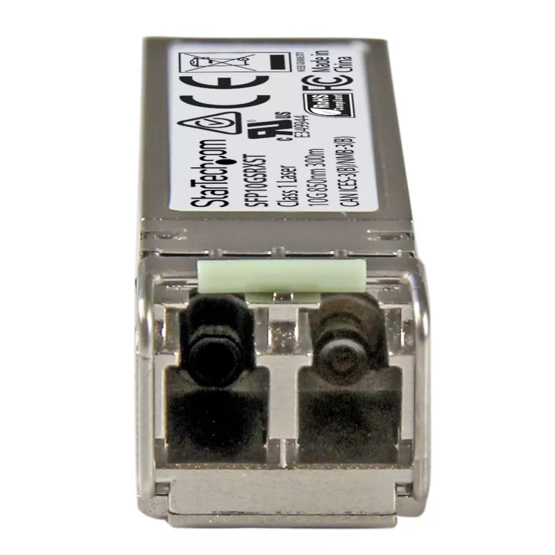 StarTech.com Cisco SFP-10G-SR-X -ühilduv SFP+ transiivermoodul - 10GBASE-SR~Cisco SFP-10G-SR-X -ühilduv SFP+ moodul - 10GBASE-SR - 10GbE mitmeosalise kiu MMF optiline transiiver - 10GE Gigabit Ethernet SFP+ - LC 300 m - 850 nm - DDM Cisco Firepower, ASR9000, C9300