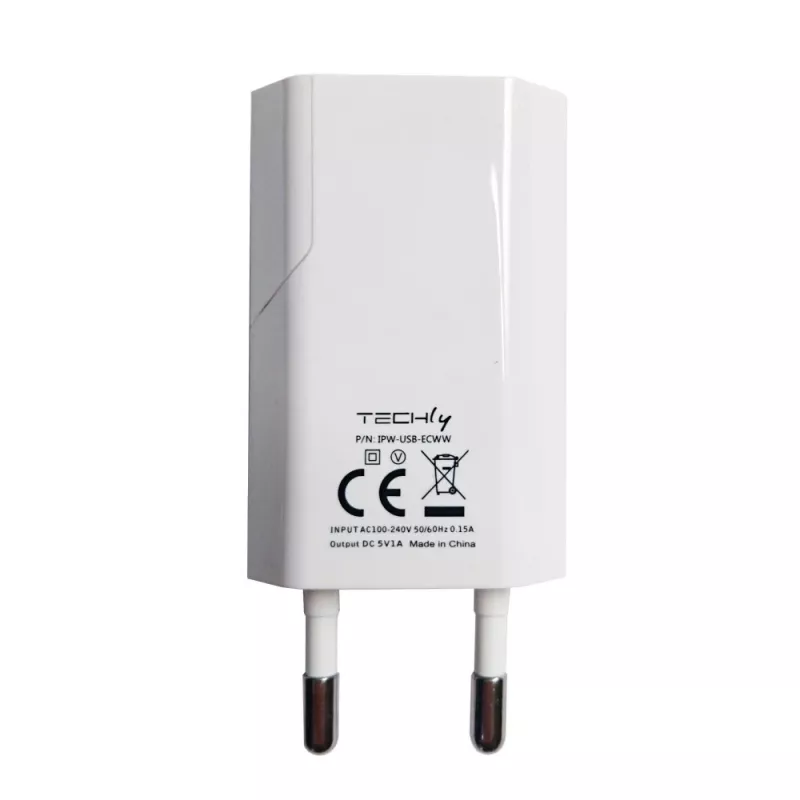Techly IPW-USB-ECWW mobiilseadme laadija Universal valge vahelduvvool siseruumidesse