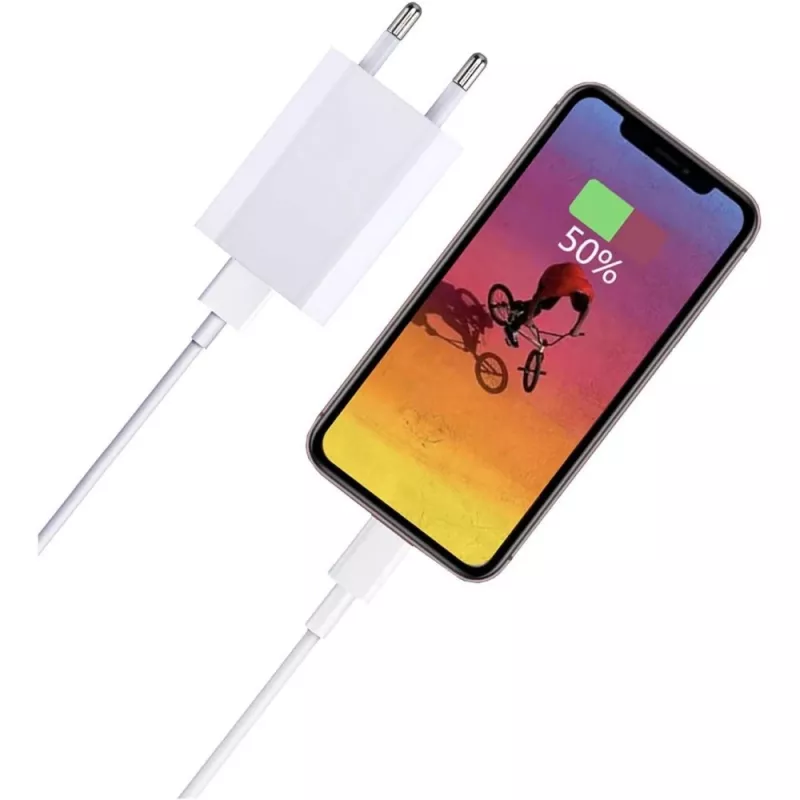 Techly IPW-USB-ECWW mobiilseadme laadija Universal valge vahelduvvool siseruumidesse
