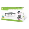 Techly Monitor / Laptop Desk Stand Must, Freestanding, 20 kg, Height adjustment, Must