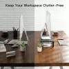 Techly Monitor / Laptop Desk Stand Must, Freestanding, 20 kg, Height adjustment, Must