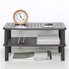 Techly Monitor / Laptop Desk Stand Must, Freestanding, 20 kg, Height adjustment, Must