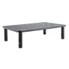 Techly Monitor / Laptop Desk Stand Must, Freestanding, 20 kg, Height adjustment, Must