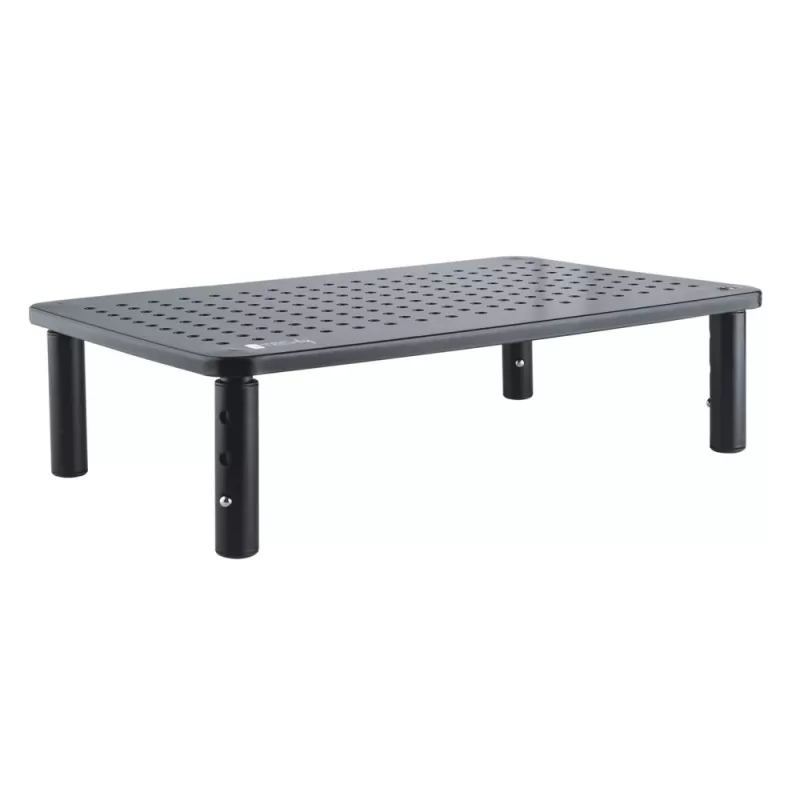 Techly Monitor / Laptop Desk Stand Must, Freestanding, 20 kg, Height adjustment, Must