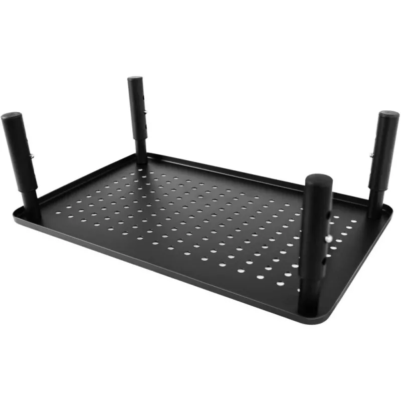 Techly Monitor / Laptop Desk Stand Must, Freestanding, 20 kg, Height adjustment, Must