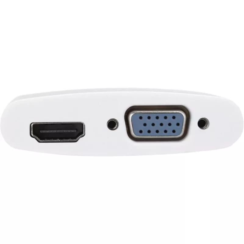 Techly Mini DisplayPort-HDMI/VGA-adapter, 0,15 m, Mini DisplayPort, HDMI + VGA (D-Sub), Isane, Emane, 1920 x 1200 pikslit