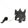 Techly lauaalune reguleeritav protsessorihoidik, 5 kg, 75 x 75 mm, 100 x 100 mm, must