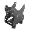 Techly lauaalune reguleeritav protsessorihoidik, 5 kg, 75 x 75 mm, 100 x 100 mm, must