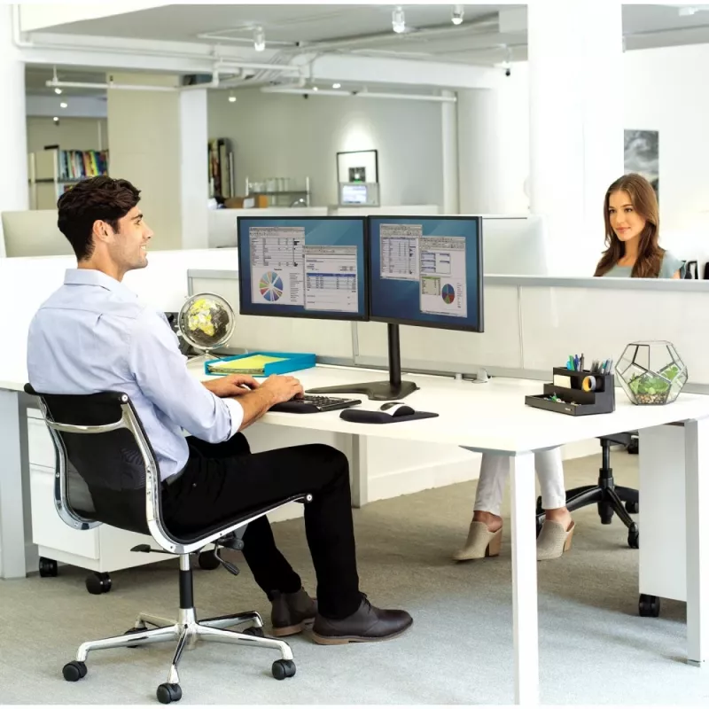 Techly ICA-LCD 2524 monitori kinnitus/alus 81,3 cm (32 tolli) lauale must