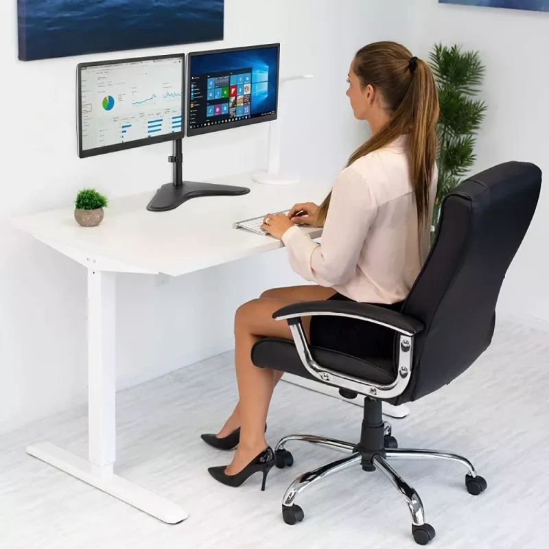 Techly ICA-LCD 2524 monitori kinnitus/alus 81,3 cm (32 tolli) lauale must