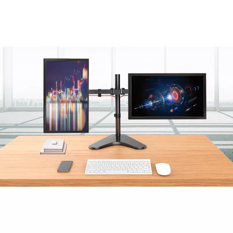 Techly ICA-LCD 2524 monitori kinnitus/alus 81,3 cm (32 tolli) lauale must
