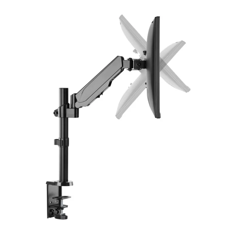 Techly ICA-LCD 515B monitorikinnitus / alus 81,3 cm (32 tolli) Laua kinnitus Must