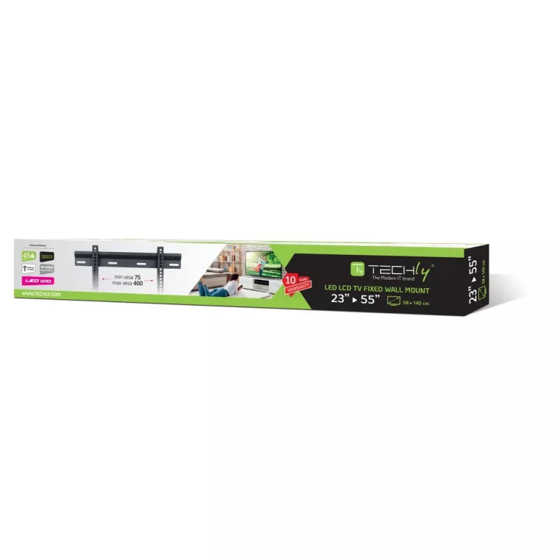 Techly ICA-PLB-114M 139,7 cm (55 tolli) Must