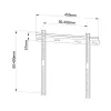 Techly ICA-PLB-114M 139,7 cm (55 tolli) Must