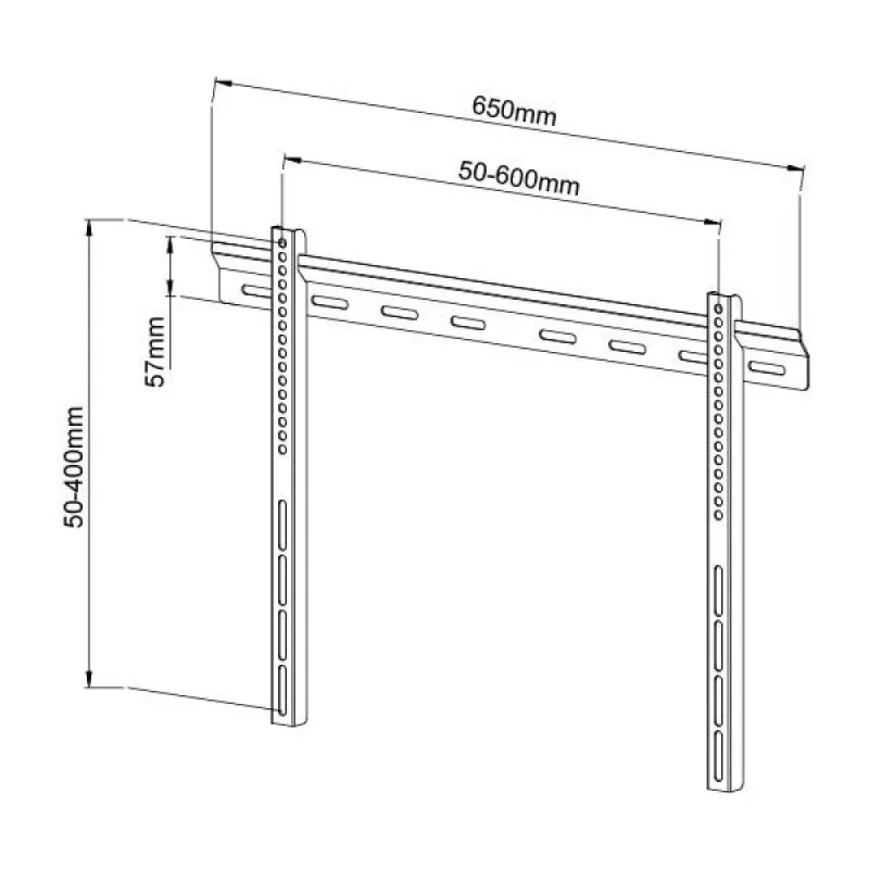 Techly ICA-PLB-114L 165.1 cm (65 tolli) Must