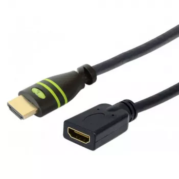 Techly HDMI High Speed koos Ethernet Extension kaabel 4K 60Hz M / F 3.0 m
