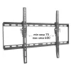Techly fikseeritud seinakinnitus LED-telerile LCD 40-65 tolli, 165,1 cm (65 tolli), 200 x 200 mm, 600 x 400 mm, -12 - 0°, metall, must