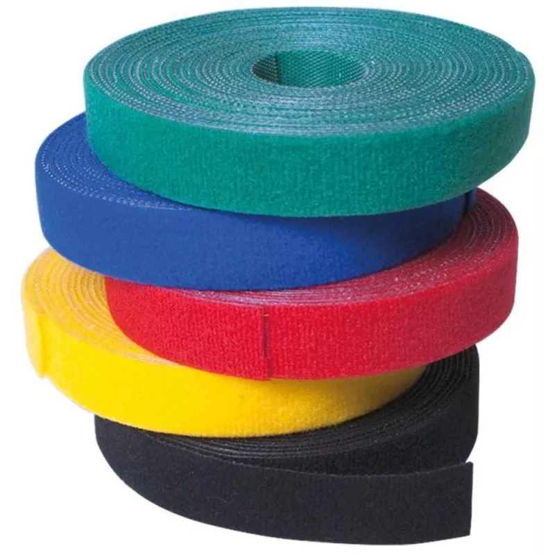 Techly Velcro Roll kaabel Management pikkus 10 m laius 20 mm must