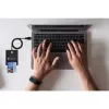 Techly Compact Smart Card Reader/Writer USB-C™ Valge, USB 2.0, 1,5 m, Must, 102 g