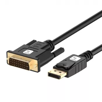 Techly ICOC DSP-C12-030P video kaabli adapter 3 m DisplayPort DVI-D Must