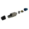 Techly IWP-8P8C-CAT81STY juhtmepistik RJ45 Beež
