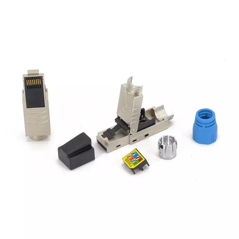 Techly IWP-8P8C-CAT81STY juhtmepistik RJ45 Beež
