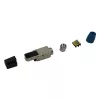 Techly IWP-8P8C-CAT81STY juhtmepistik RJ45 Beež