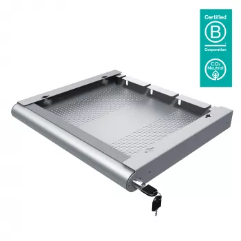 Dataflex Addit riistvara turvasahtel 622, Hõbedane, Teras, Monokroomne, 530 mm, 450 mm, 75 mm
