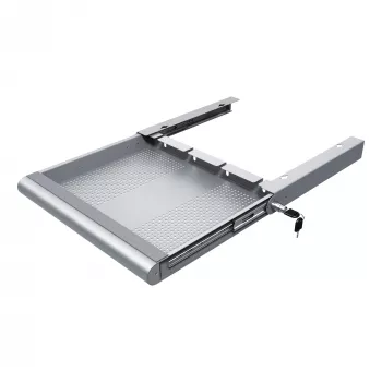 Dataflex Addit riistvara turvasahtel 622, Hõbedane, Teras, Monokroomne, 530 mm, 450 mm, 75 mm