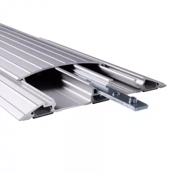 Dataflex Addit kaablikaitse 150 cm - sirge 422, Kaablikaitse, Hõbedane, Alumiinium, 500 kg, 2 cm, 145 mm