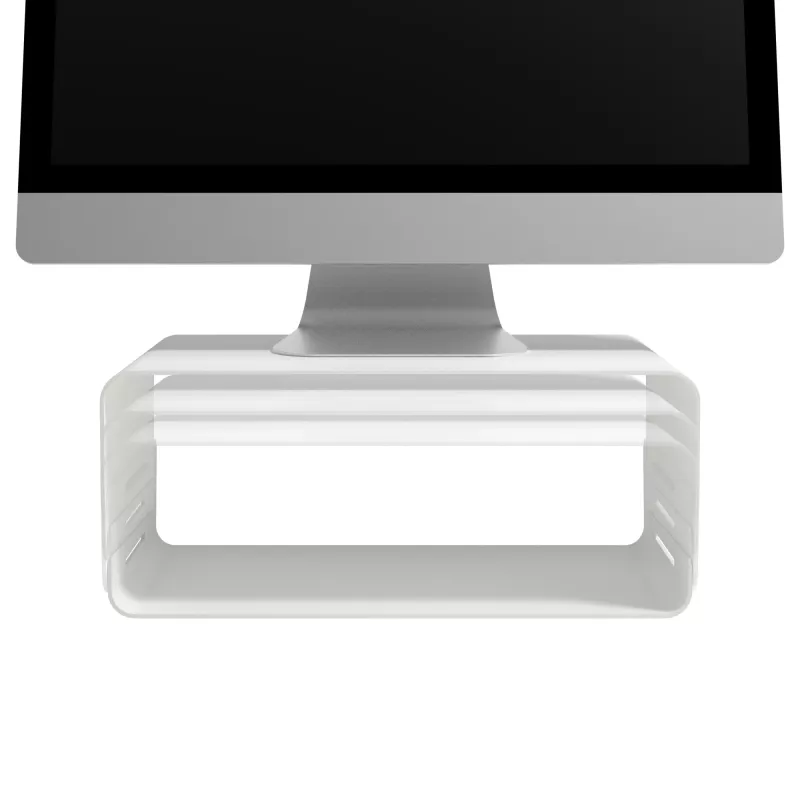 Dataflex Addit Bento® monitoritõstuk - reguleeritav 120, vabaltseisev, 20 kg, kõrguse reguleerimine, hall, valge