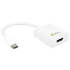 Techly konverterkaabel adapter USB 3.1 Type C HDMI-le 1.4, 3.2 Gen 2 (3.1 Gen 2), USB USB-C, HDMI väljund