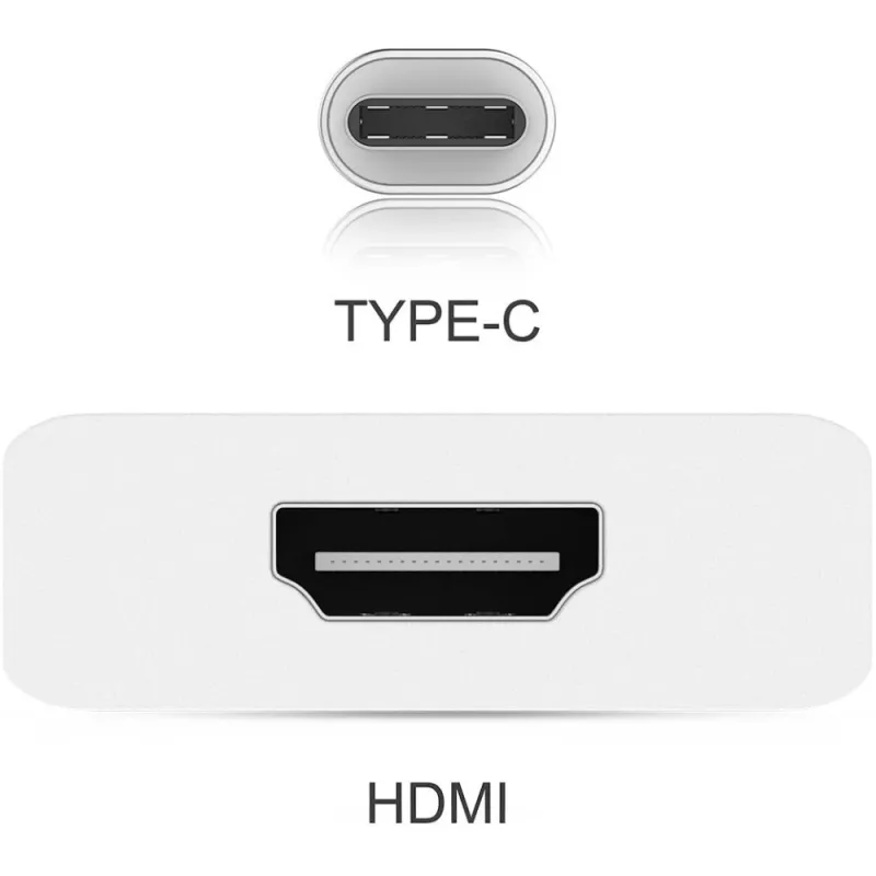 Techly konverterkaabel adapter USB 3.1 Type C HDMI-le 1.4, 3.2 Gen 2 (3.1 Gen 2), USB USB-C, HDMI väljund