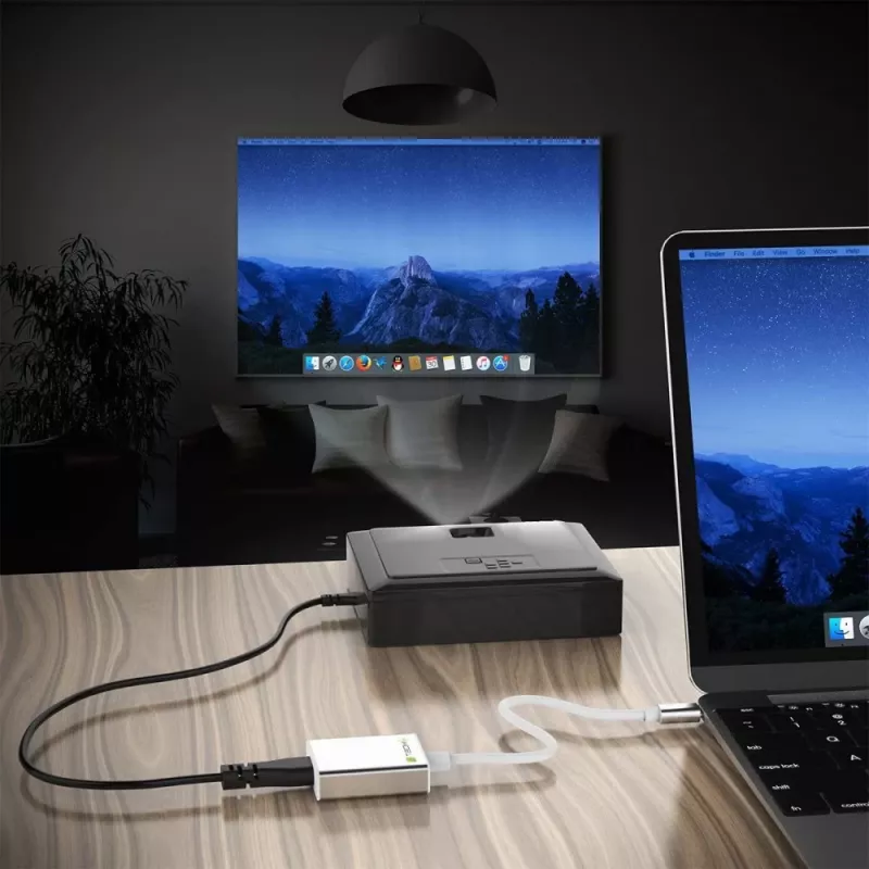 Techly konverterkaabel adapter USB 3.1 Type C HDMI-le 1.4, 3.2 Gen 2 (3.1 Gen 2), USB USB-C, HDMI väljund