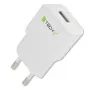 Techly Itaalia pistikuadapter 1 USB-pordiga 5 V / 2,1 A, valge IPW-USB-21EC