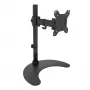 Techly lauaalus ühele monitorile 13–27 tolli, alusega, kõrgus 400 mm, ICA-LCD 3400, 68,6 cm (27 tolli), must