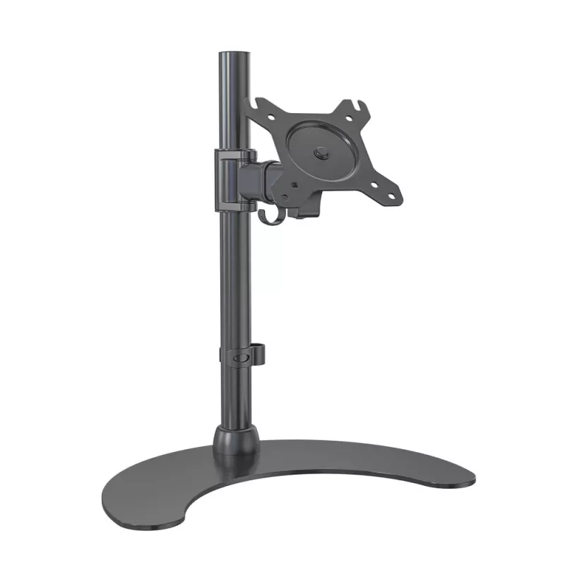 Techly lauaalus ühele monitorile 13–27 tolli, alusega, kõrgus 400 mm, ICA-LCD 3400, 68,6 cm (27 tolli), must
