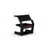 Res-Tech X1-GT RES TABLE, must, alumiinium, 13 kg, Itaalia