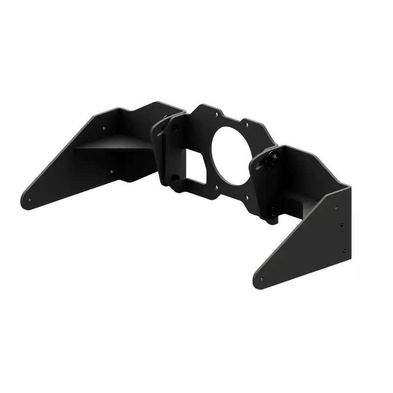 Res-Tech GT DD SUPPORT FANATEC CSL, võidusõidurooli aluse kinnitus, Must