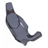 Res-Tech X1 CARBON SEAT - HALL, Võidusõiduiste, Hall, Süsinik, Neopreen