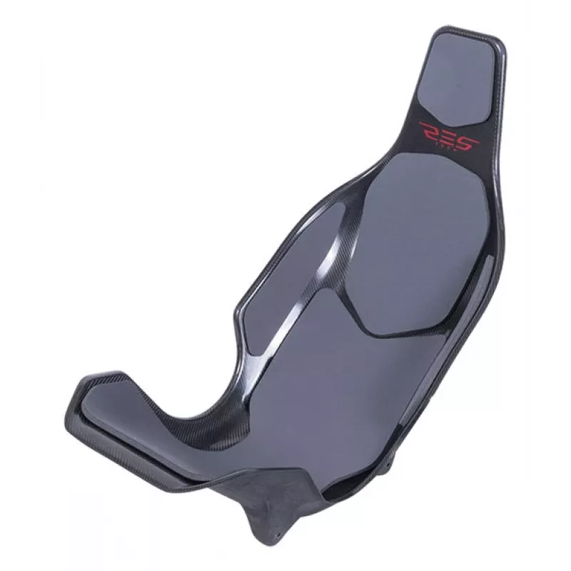 Res-Tech X1 CARBON SEAT - HALL, Võidusõiduiste, Hall, Süsinik, Neopreen