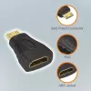 Techly HDMI Mini HDMI-le Type C F / M Adapter IADAP HDMI-MC, Mini HDMI, HDMI, Must