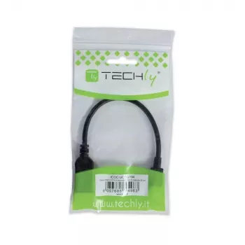 Techly USB2.0 OTG-kaabel A-emane / Micro-B-isane 0,2 m ICOC UOTG-194