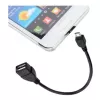 Techly USB2.0 OTG-kaabel A-emane / Micro-B-isane 0,2 m ICOC UOTG-194