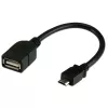 Techly USB2.0 OTG-kaabel A-emane / Micro-B-isane 0,2 m ICOC UOTG-194