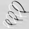 Techly kaabliside nailonist plaaster 100x2,5 mm 100 tk must ISWT-10025-BK