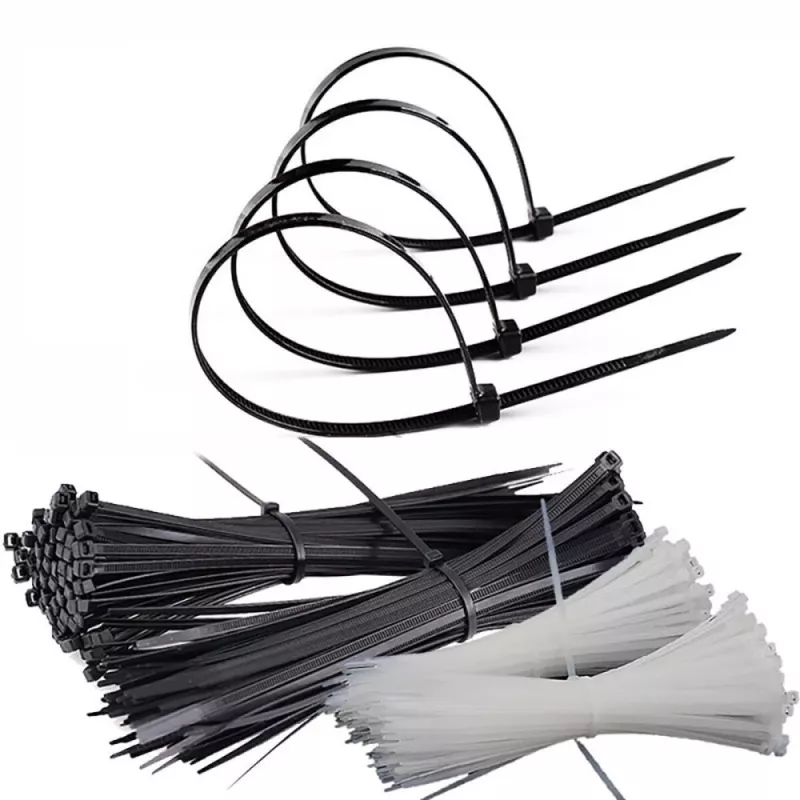 Techly kaabliside nailonist plaaster 100x2,5 mm 100 tk must ISWT-10025-BK