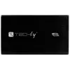Techly väline karp USB 3.0 2,5 SATA” I-CASE SU3-25B, 2,5 tolli, Serial ATA, 5 Gbit/s, must