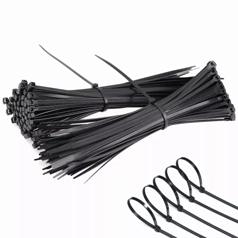 Techly kaabliside nailonist plaaster 280x4,8 mm 100 tk must ISWT-28048-BK