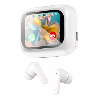 Techly ICC SB-BLT08W kõrvaklapid-peakomplekt Tõeline juhtmevaba stereo (TWS) Kõrvasisesed Kõned/muusika Bluetooth Valge